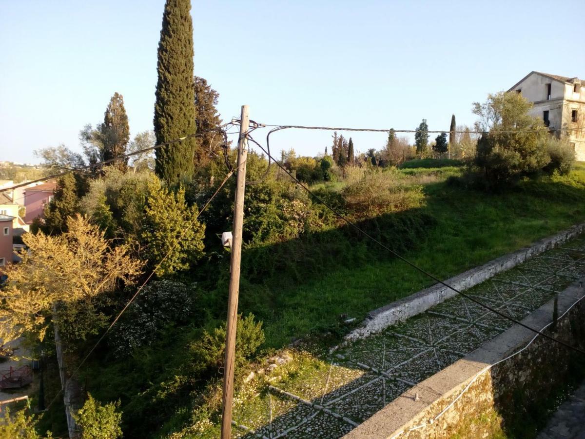 Tilemachos House Near Corfu Town Apartment Potamos  Bagian luar foto