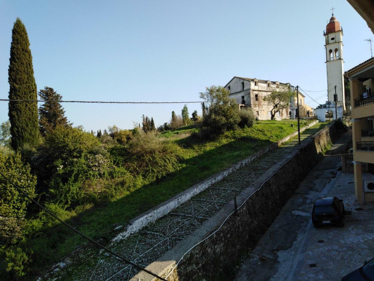 Tilemachos House Near Corfu Town Apartment Potamos  Bagian luar foto